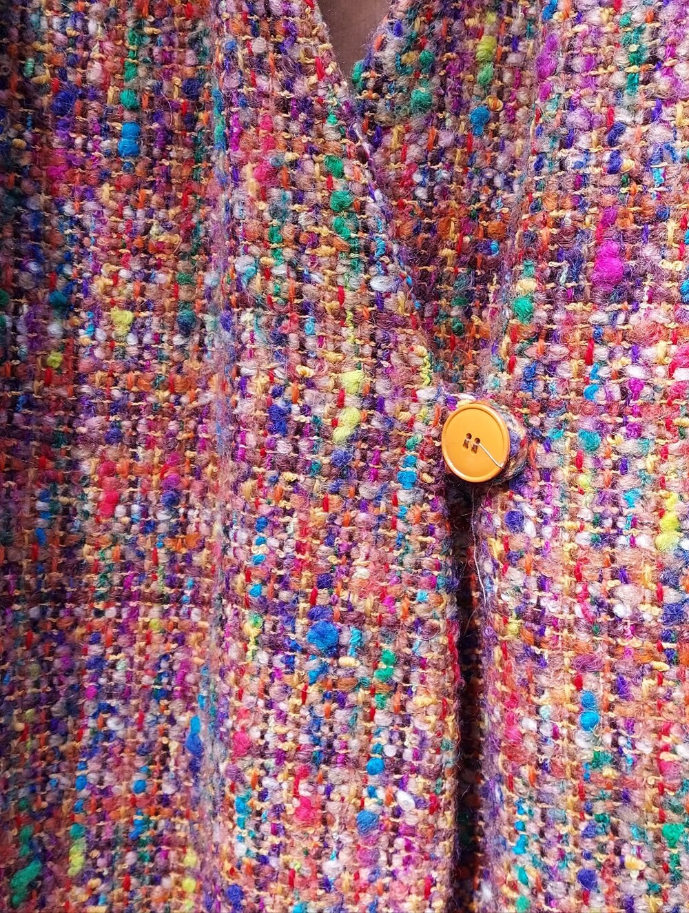 Missoni Donna Colorful Cocoon Coat - Picture 4 of 11